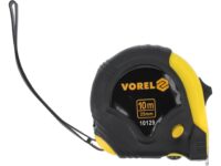 Ruletă 10mx25mm, roșu - negru Vorel 10129