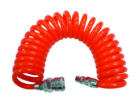 Furtun spiralat aer comprimat d6.5x9.5mm 5m 1/4 RD - Raider Power Tools