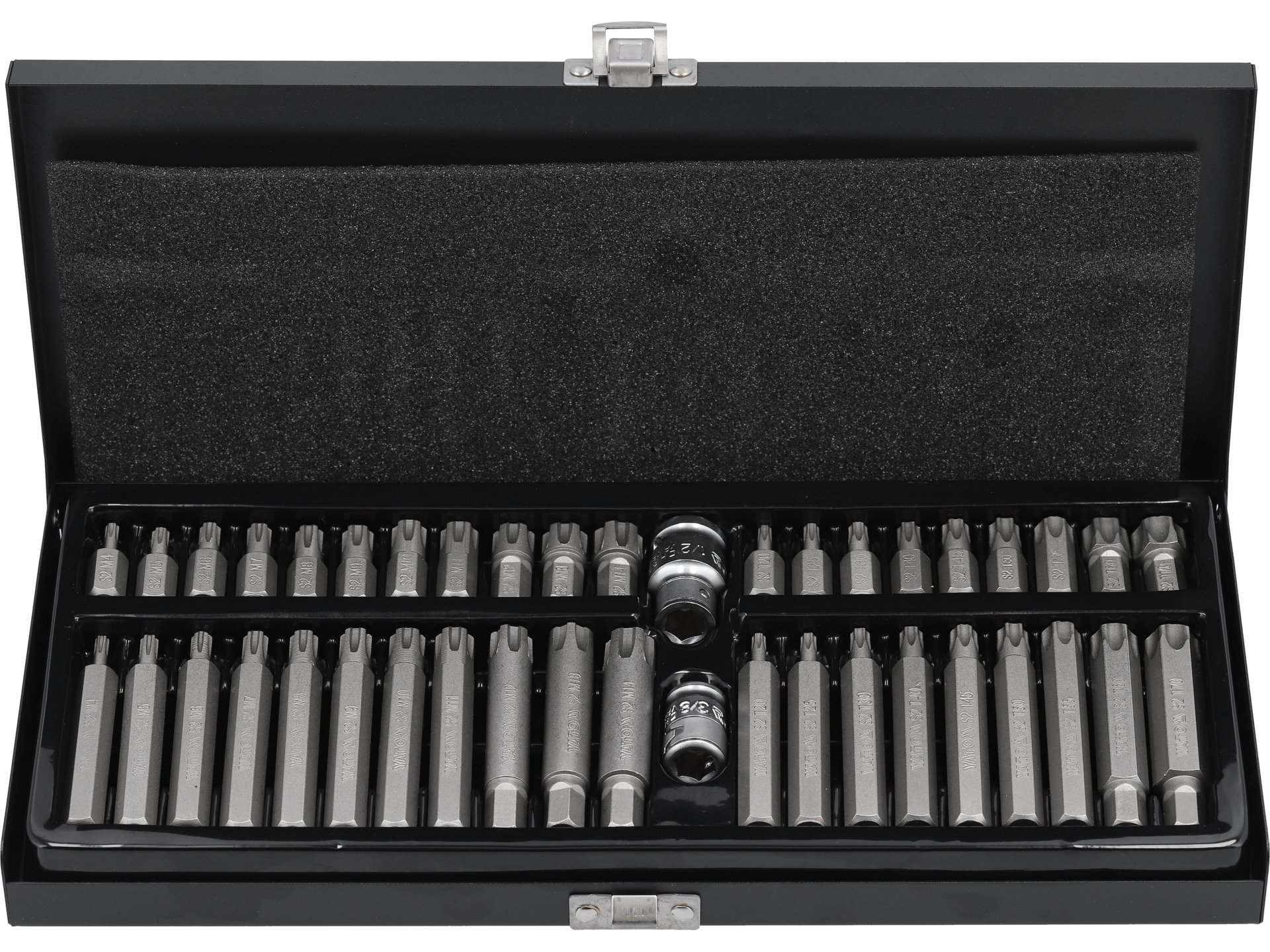 Set biți ribe 42 piese Yato YT-0420 - imagine 2