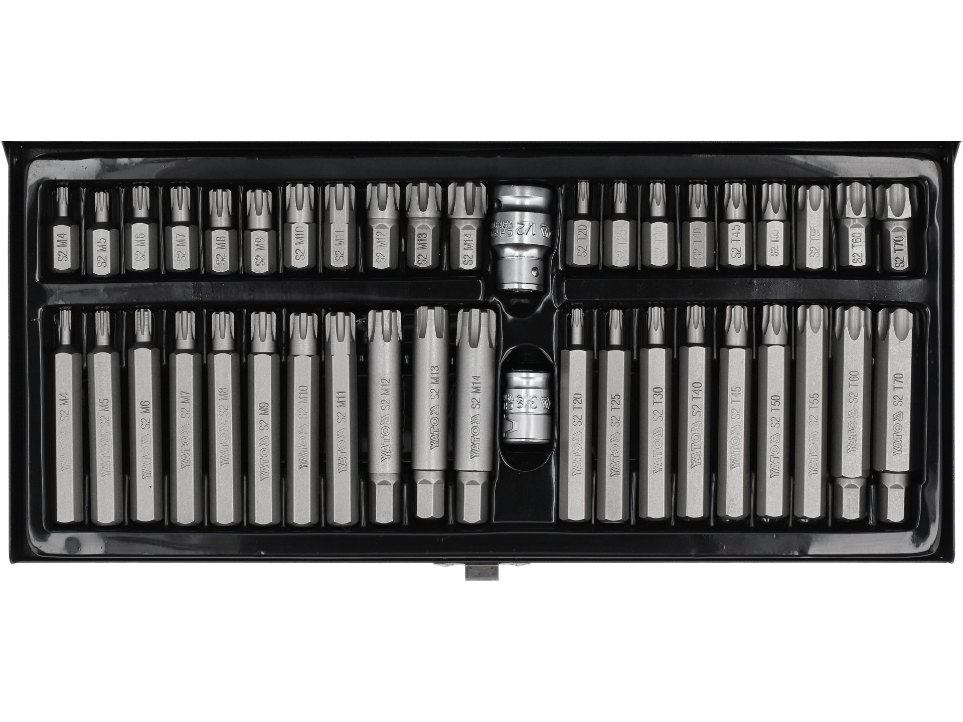 Set biți ribe 42 piese Yato YT-0420