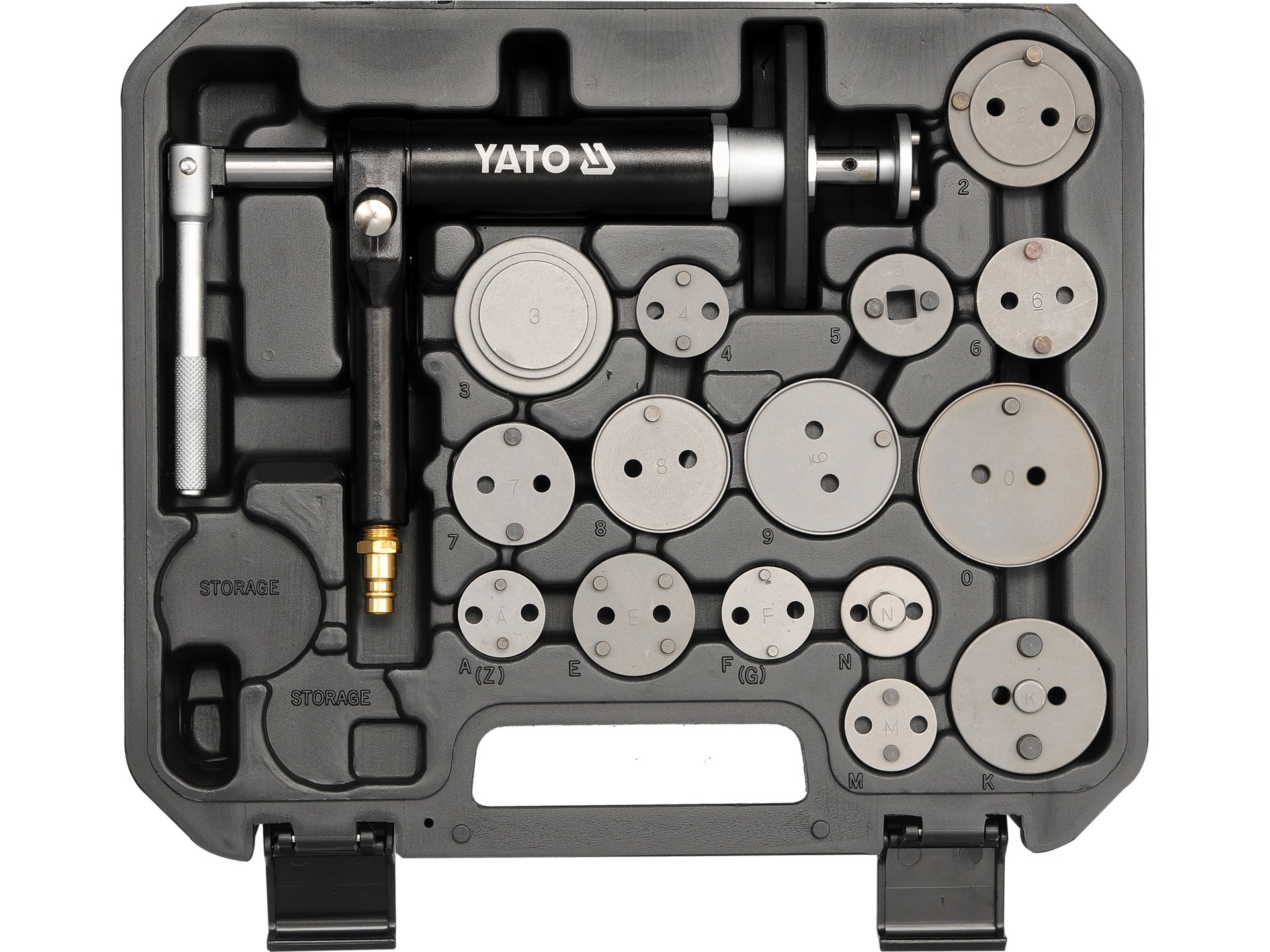 Trusă pneumatică pentru cilindri etrier Yato YT-0671 — Truse cu scule