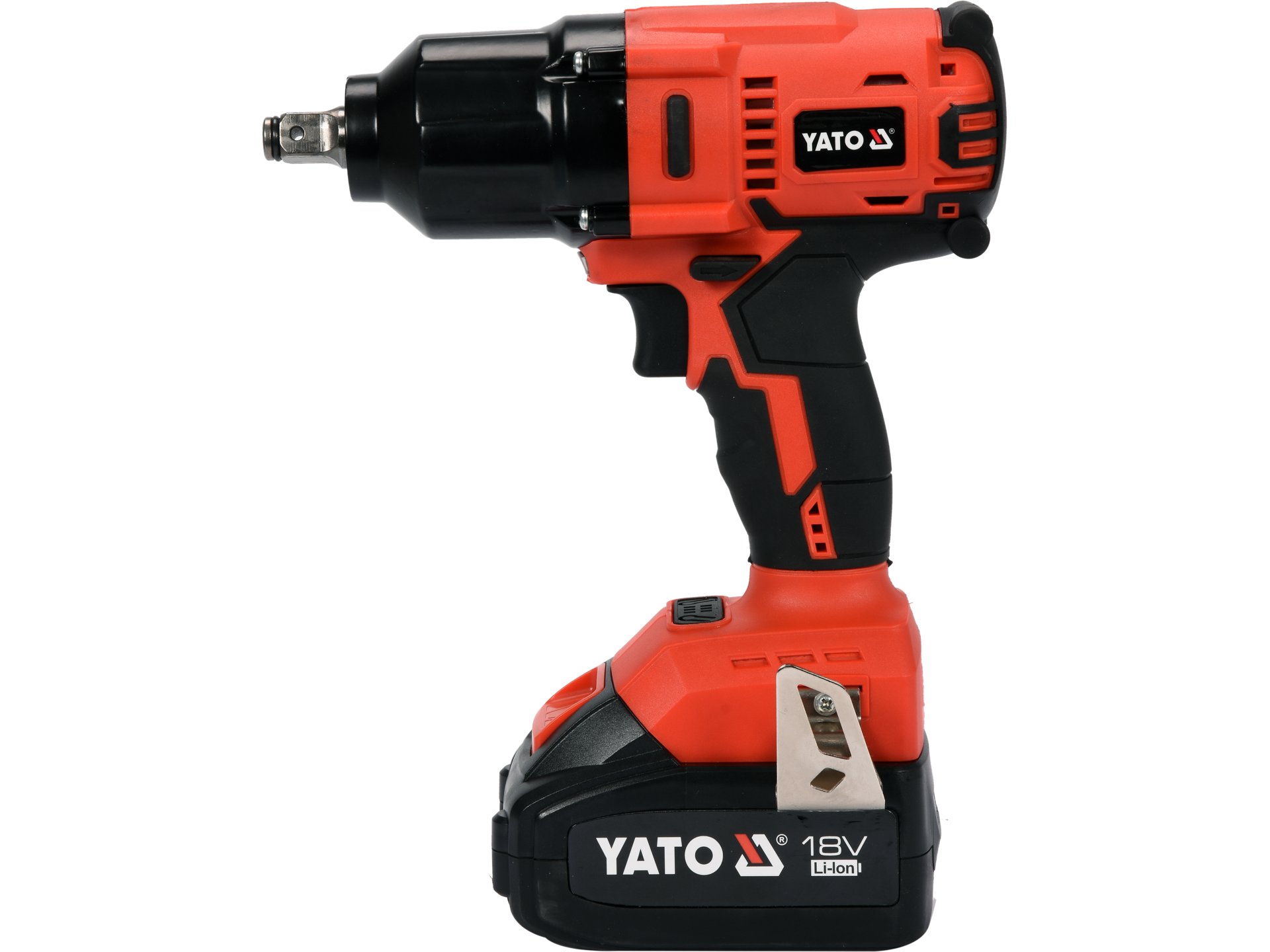 Pistol de impact 18v 1/2'' 700nm, 1x3ah Yato YT-82806 - imagine 2