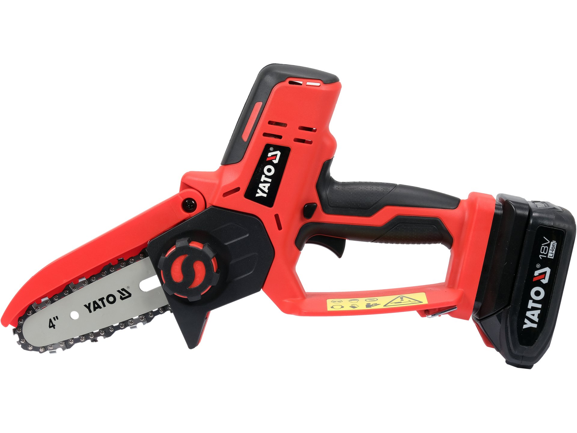 Mini drujbă 4'', 18v, 1x2ah Yato YT-828135 - imagine 2