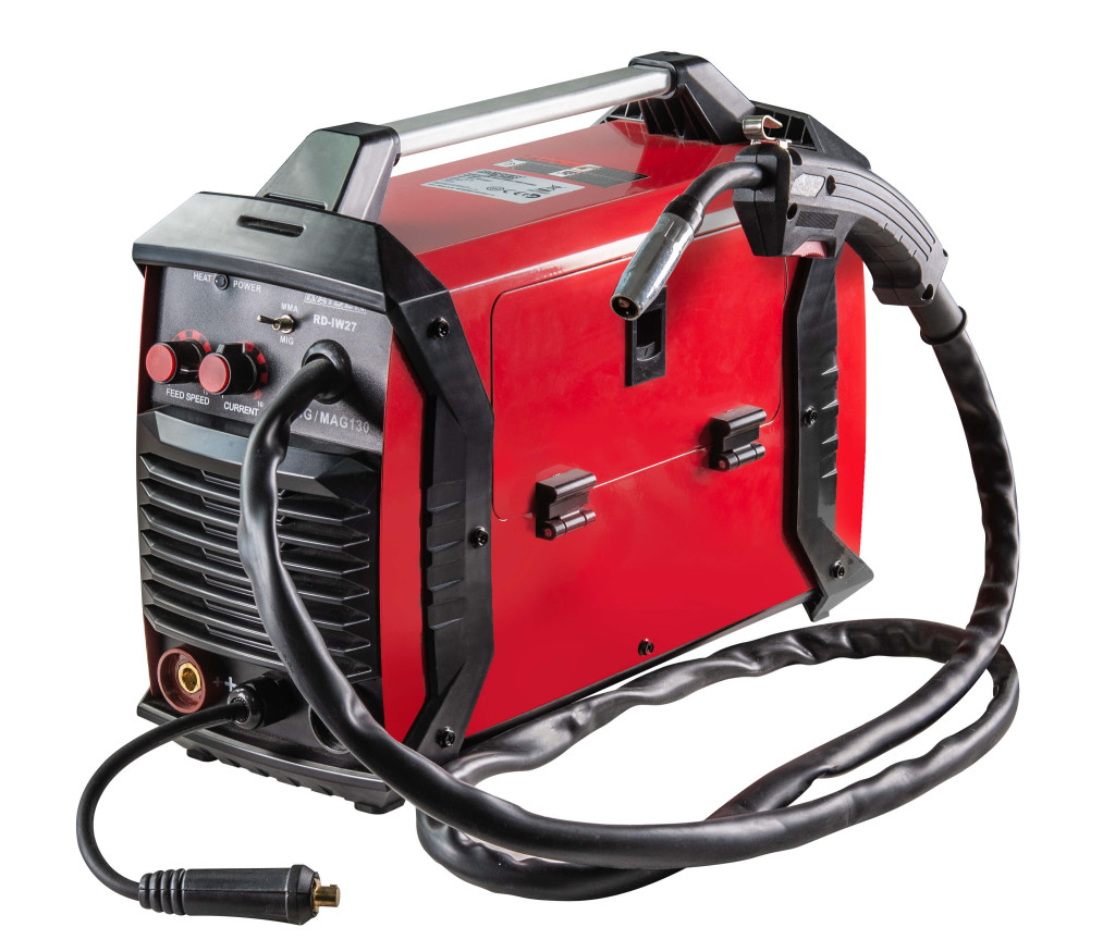 Aparat de sudura tip Inverter 2in1 MIG/MAG&MMA 130A RD-IW27 - Raider Power Tools