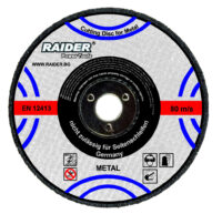 Disc pentru taiat metal 125х3.2х22.2mm - Raider Power Tools