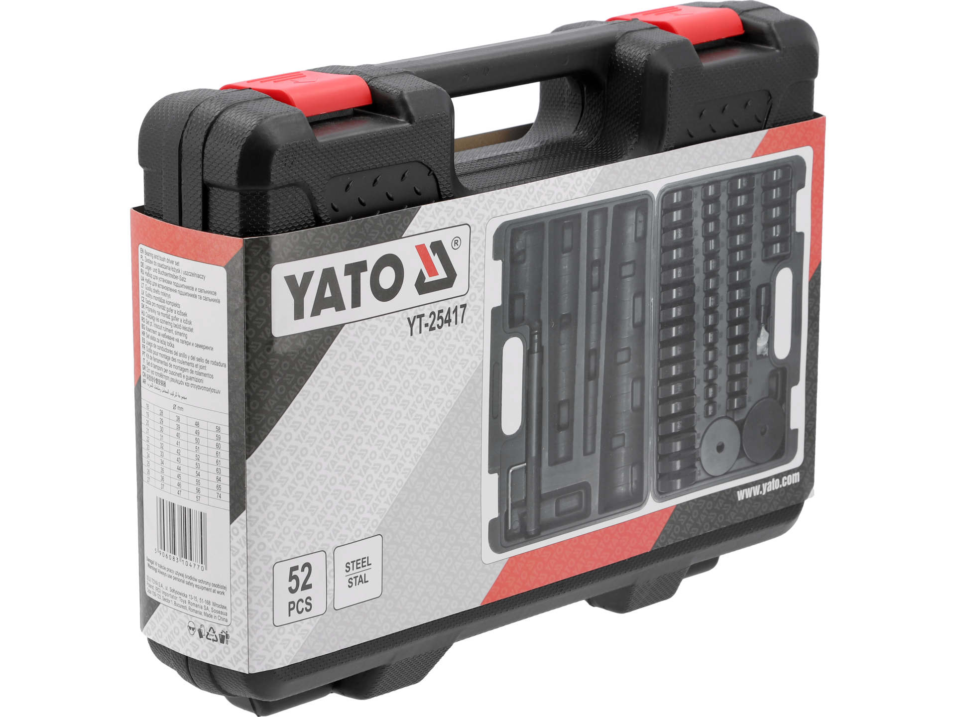 Set înlocuit rulmenți Yato YT-25417 - imagine 6