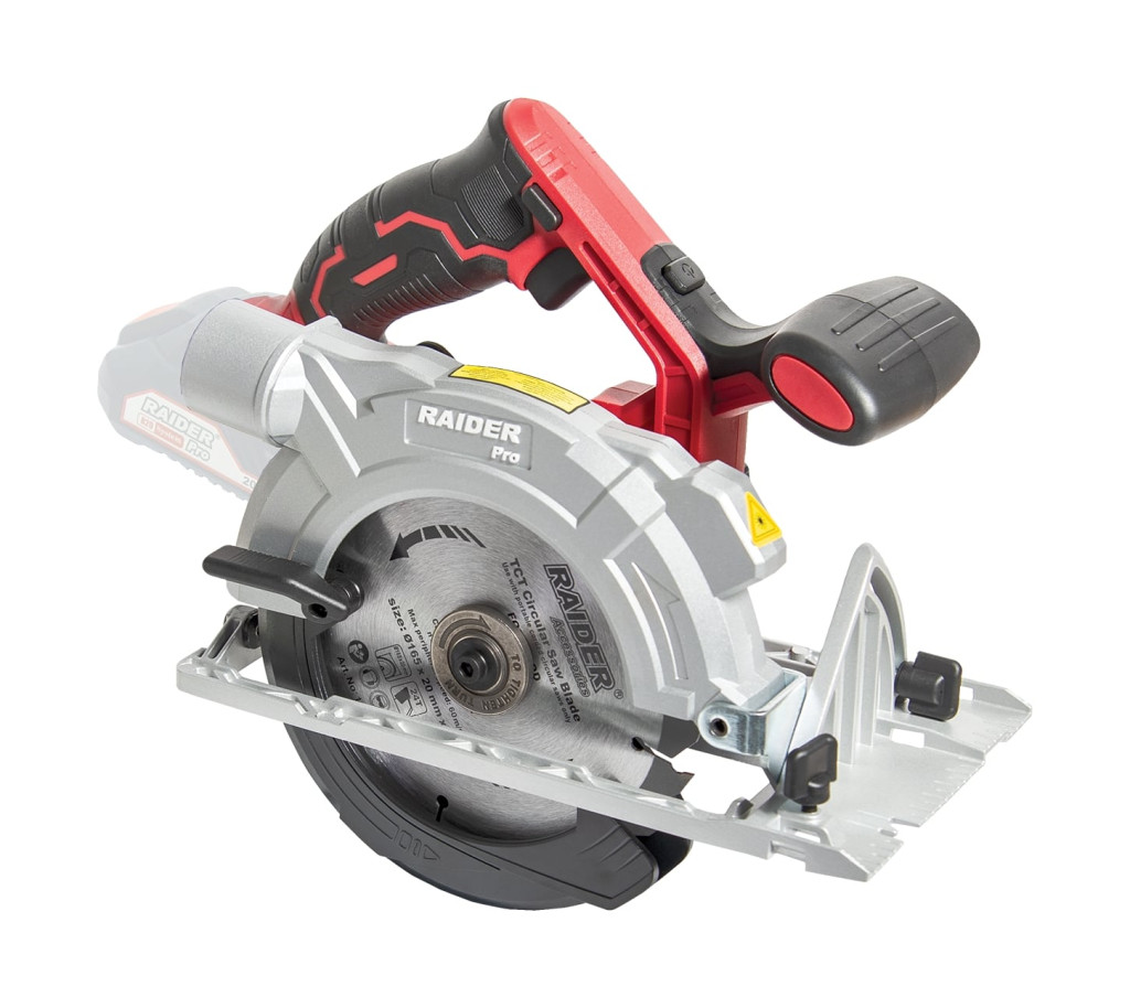 R20 Fierastrau circular manual 20V Ø165 laser RDP-SCS20 Solo - Raider Pro