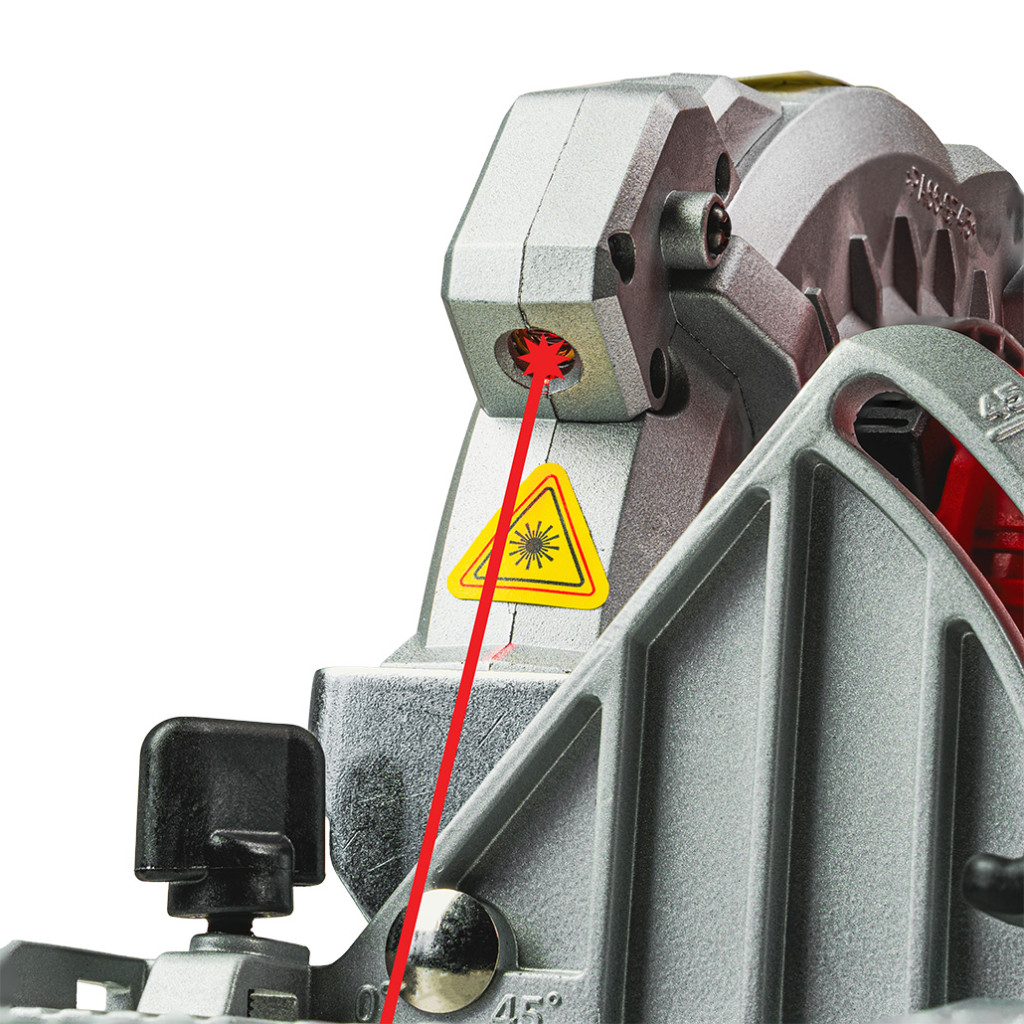R20 Fierastrau circular manual 20V Ø165 laser RDP-SCS20 Solo - Raider Pro - imagine 5