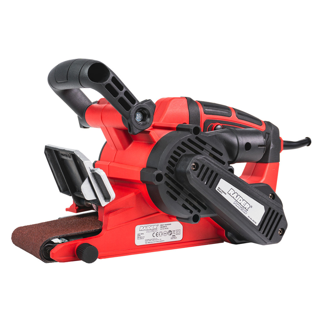Slefuitor cu banda 900W 75x533mm variator RD-BS12 - Raider Power Tools - imagine 5