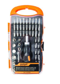 Set surubelnita cu 49 biti si tubulare GD - Gadget