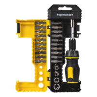 Set 25buc. biți cu șurubelniță cu clichet TMP - Top Master Pro