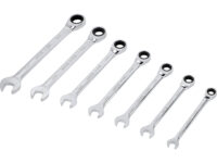 Alternative view of Set chei combinate cu clichet 10-19mm, 7 buc Yato YT-0208