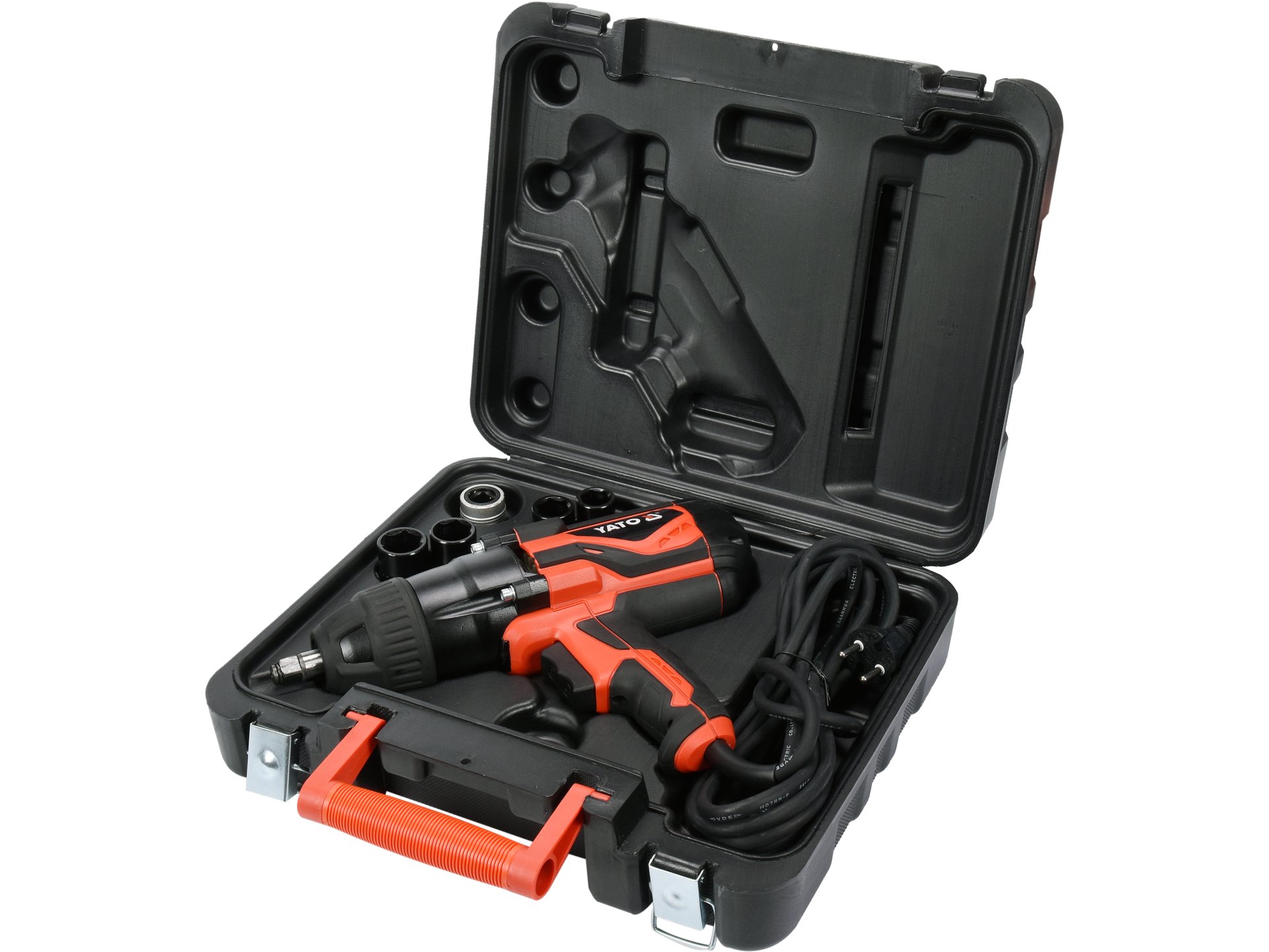 Pistol de impact electric, 1/2'', 600nm Yato YT-82021 - imagine 6