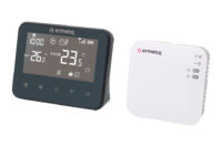 Termostat ambient digital programabil WiFi 2.4 GHz pentru centrala, Ermetiq