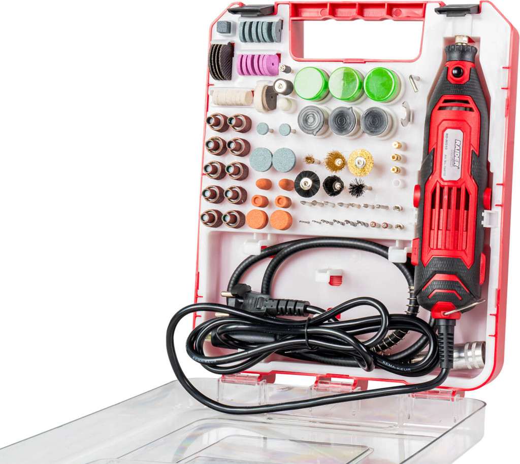 Set minipolizor 160W 189 accesorii RD-MG10 - Raider Power Tools - imagine 6
