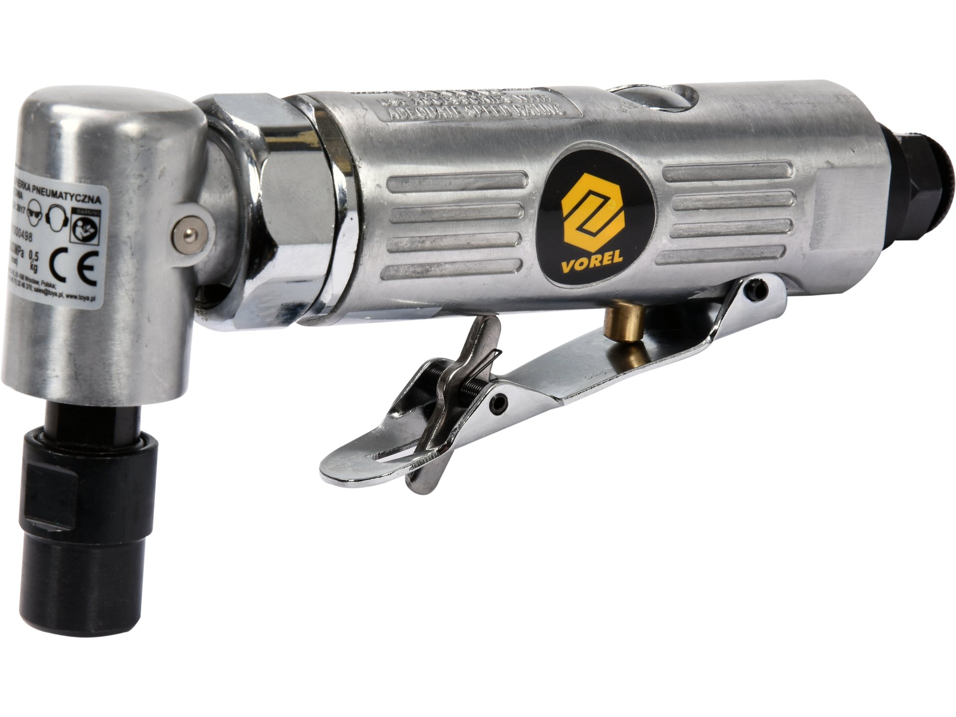 Polizor unghiular pneumatic Vorel 81110 — Polizoare Unghiulare - imagine 2