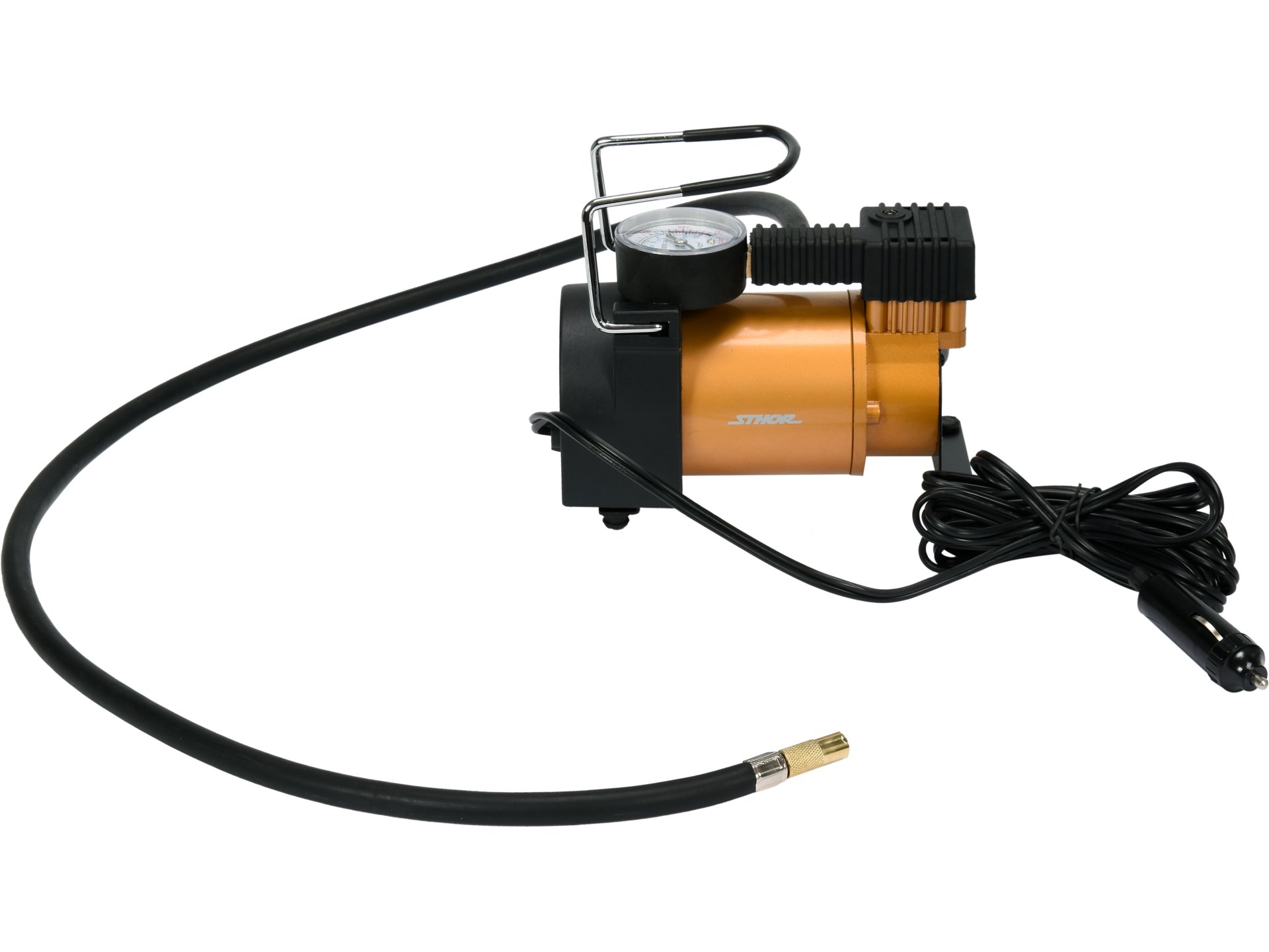 Compresor auto 120w, 35l/min Sthor 82107 — Compresoare si Pistol Umflat Roti Auto