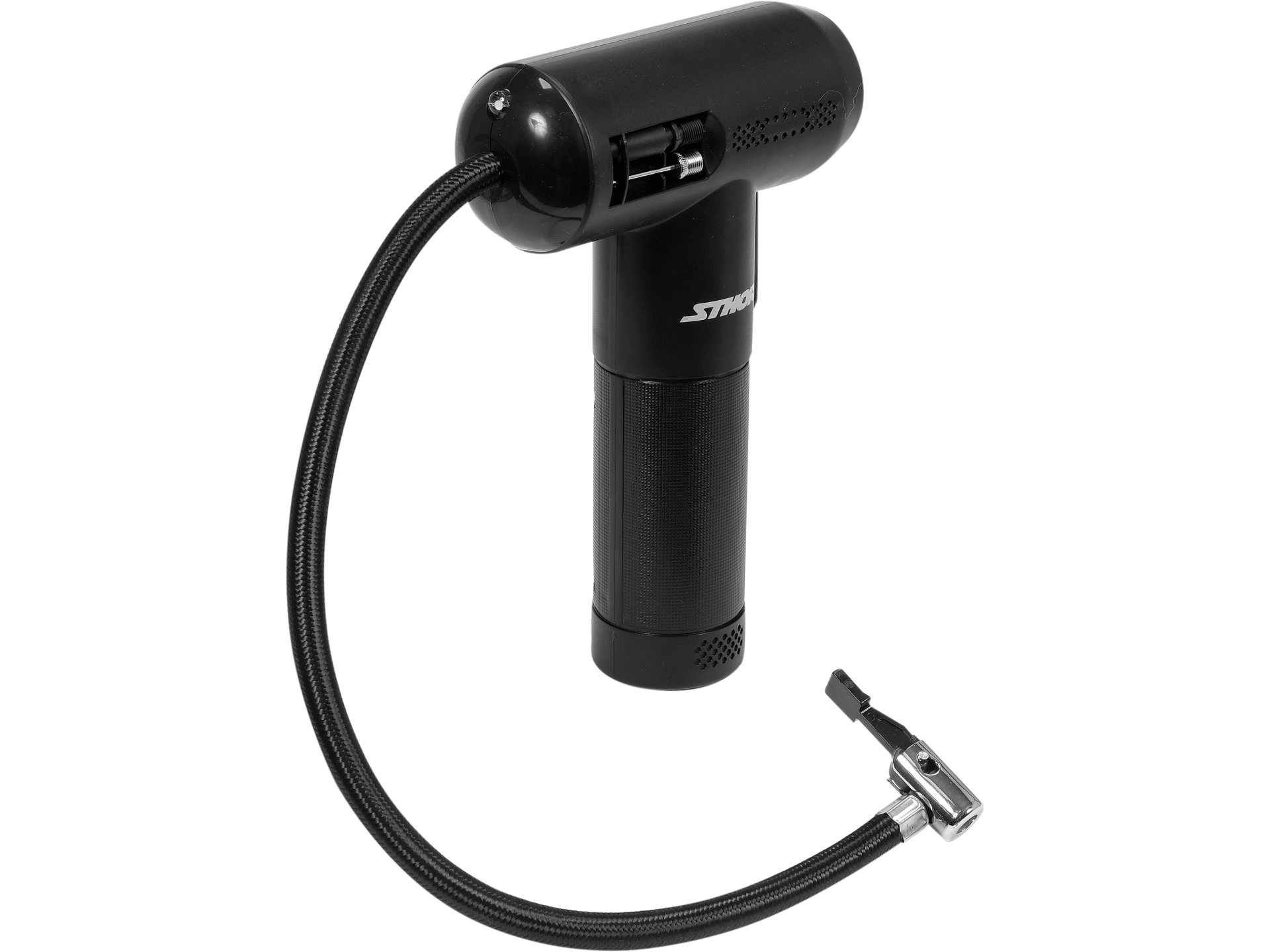 Compresor auto cu acumulator cu display Sthor 82120 — Compresoare si Pistol Umflat Roti Auto - imagine 2