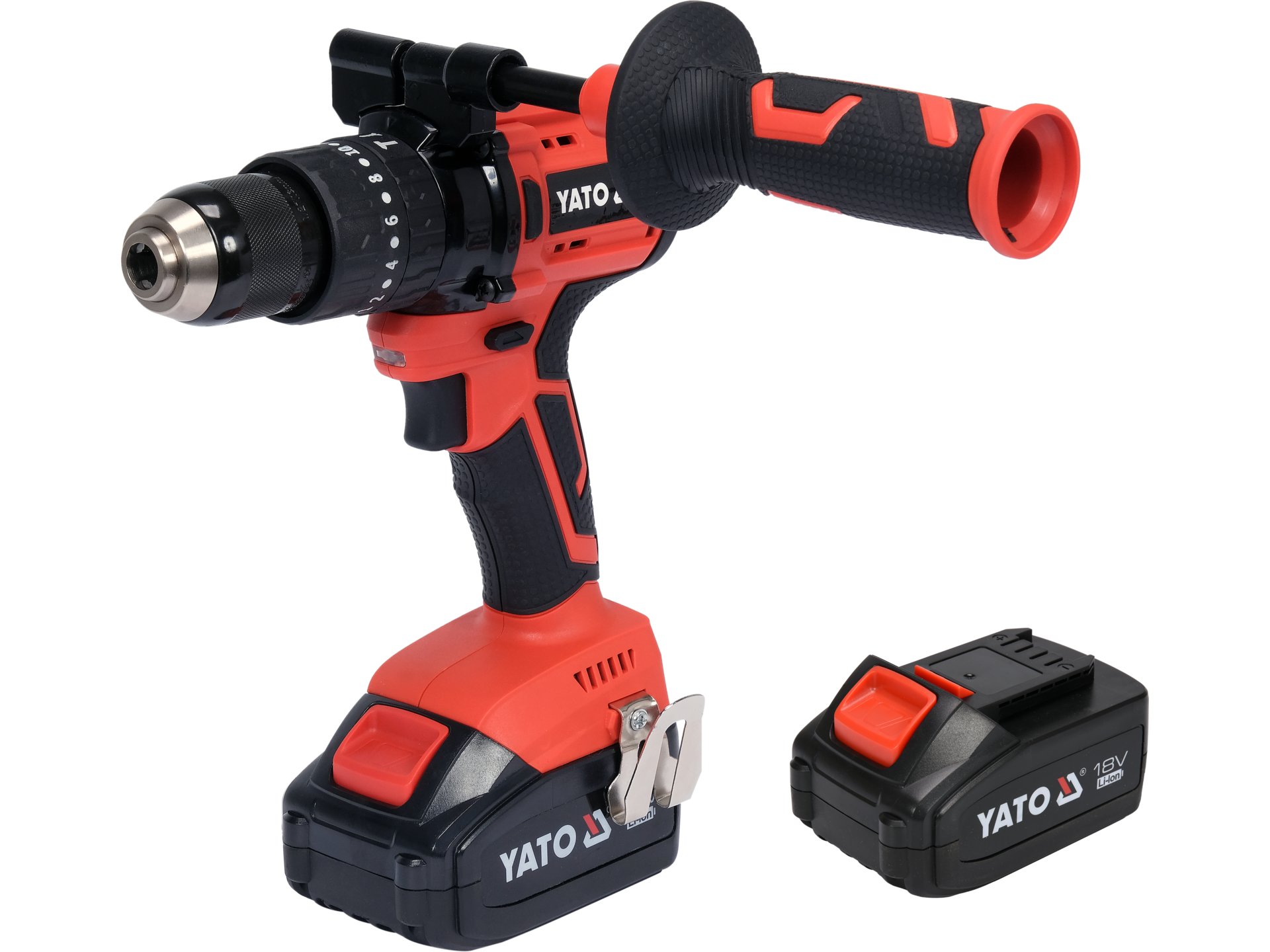 Autofiletantă cu percuție 18v, 75nm, 2x3,0ahx Yato YT-82791 — Autofiletante si bormasini