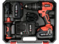 Autofiletantă cu percuție 18v, 75nm, 2x3,0ahx Yato YT-82791 — Autofiletante si bormasini - imagine 7