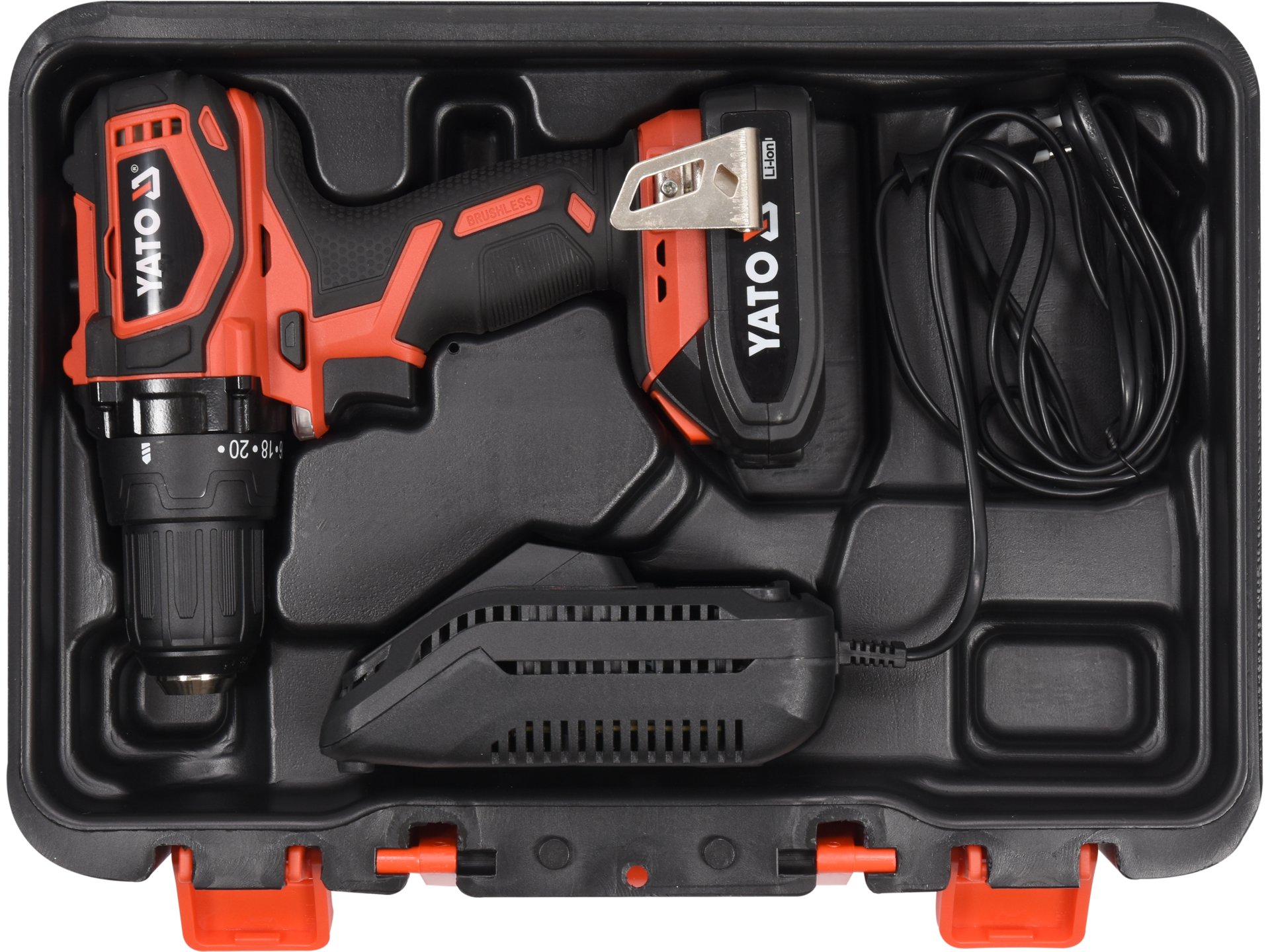 Autofiletantă 18v, li-ion, 42nm Yato YT-82794 — Autofiletante si bormasini - imagine 3