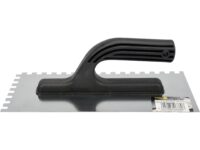 Gletieră inox crestată 270x125mm, 8x8mm Vorel 06780 — Gletiere