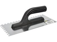 Gletieră inox crestată 270x125mm, 8x8mm Vorel 06780 — Gletiere - imagine 2