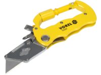 Cutter rabatabil 61x33mm (cu 5 rezerve) Vorel 76526 — Cutere si Seturi Lame - imagine 2