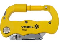 Cutter rabatabil 61x33mm (cu 5 rezerve) Vorel 76526 — Cutere si Seturi Lame - imagine 5