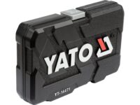 Trusă tubulare+antrenor, 38 buc, 1/4'', cr-v Yato YT-14471 — Truse cu scule - imagine 3