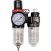 Filtru cu reductor 25cm3+rez.ulei 15cm3 Yato YT-2384 — Manometre, Regulatoare si Filtre