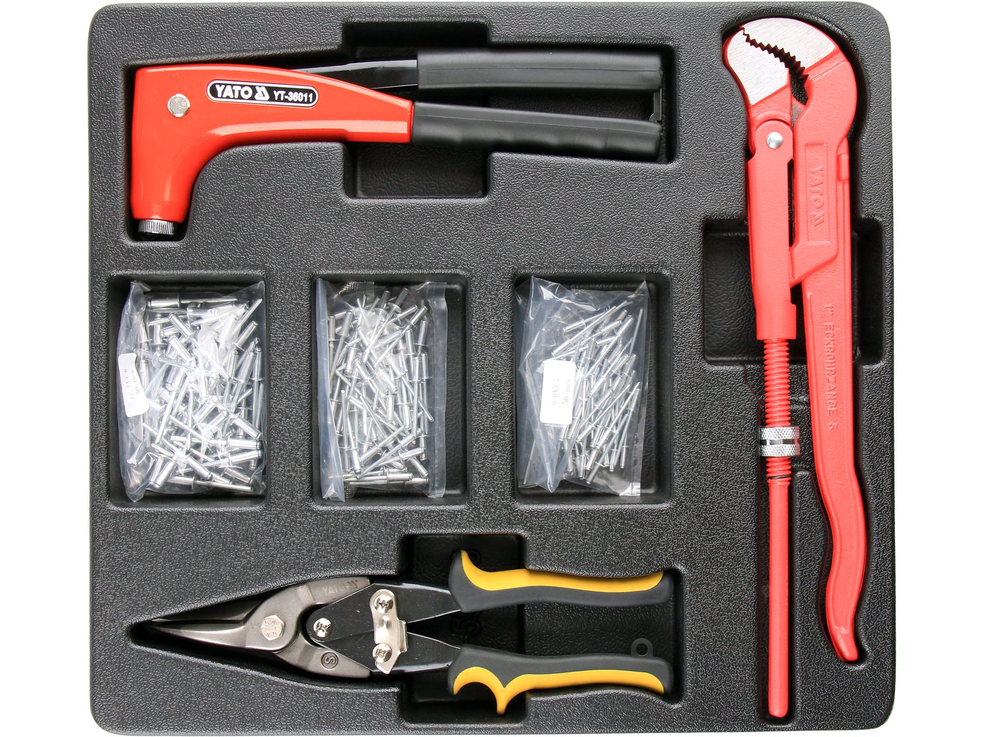 ゆみ(*^^*)出品 Trusă nituit pentru dulap scule Yato YT-55478 - MSU