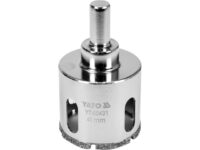 Carotă diamantată plăci ceramice 40mm Yato YT-60431 — Carote pentru Ceramica si Beton - imagine 2