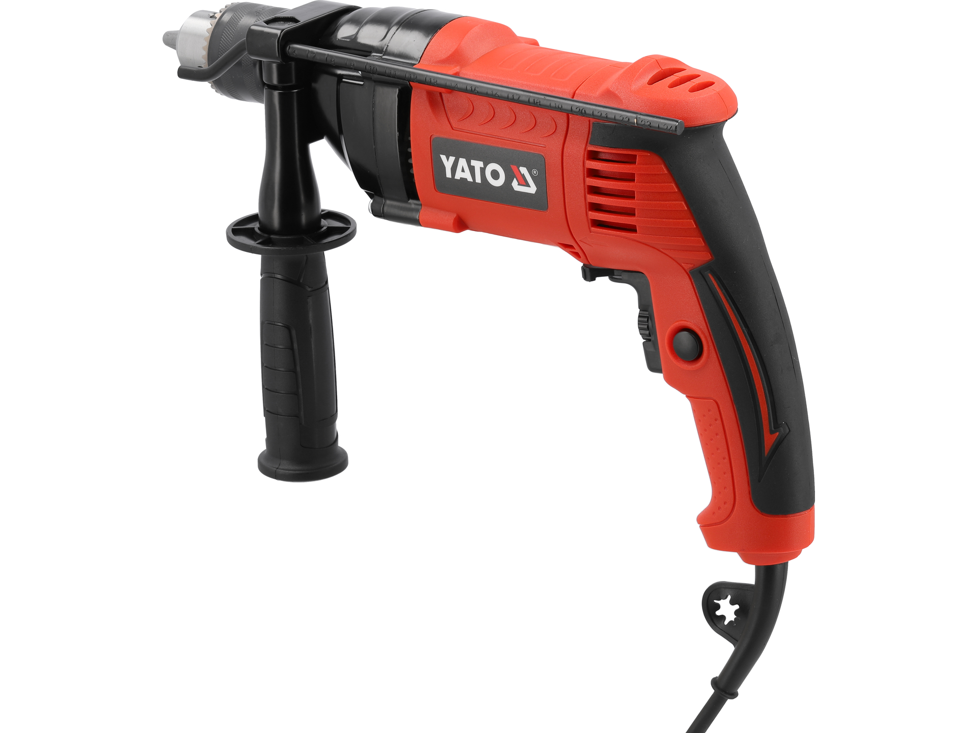 Mașină pt găurit metal 650w, 0-1600min-1 Yato YT-82048 — Autofiletante si bormasini - imagine 3