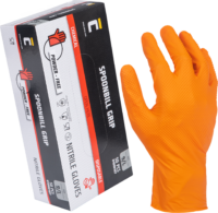 SPOONBILL GRIP manusi nitril Orange - XL — Manusi - imagine 3