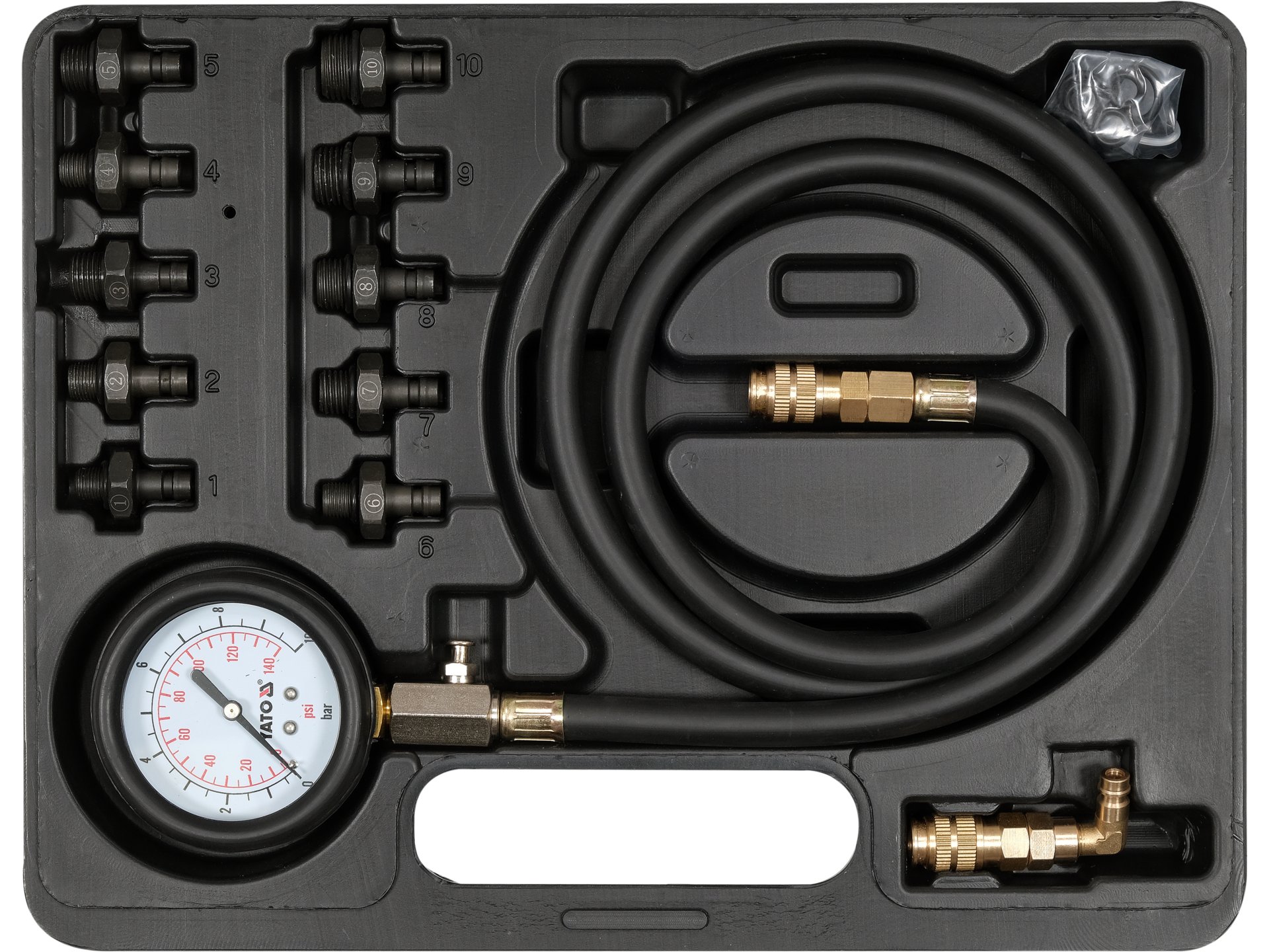 Set verificare presiune ulei Yato YT-73031