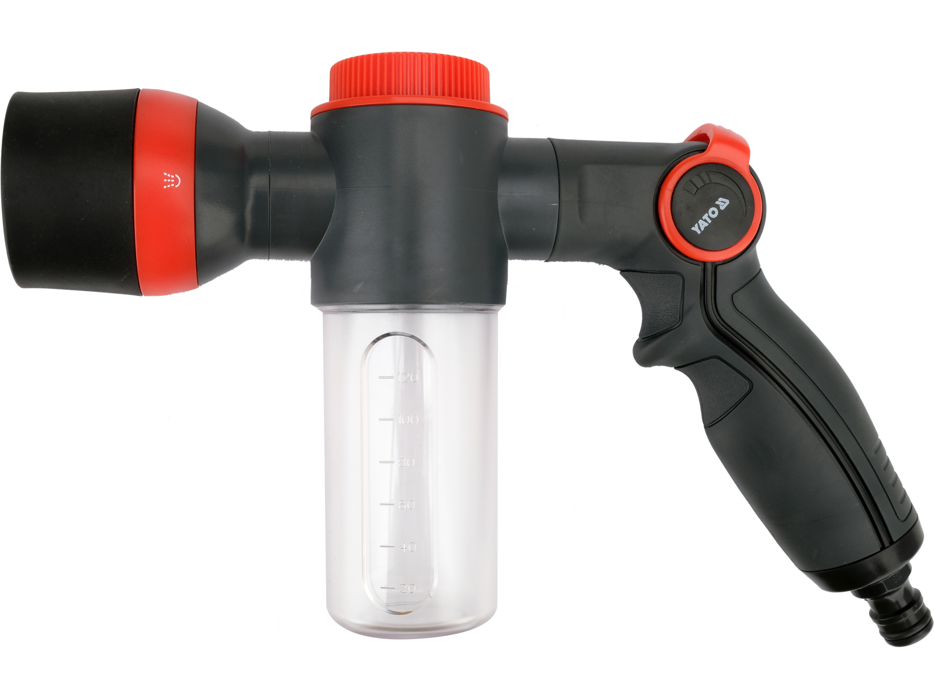 Pistol de stropit cu dispenser 4 funcții Yato YT-89512 — Stropit