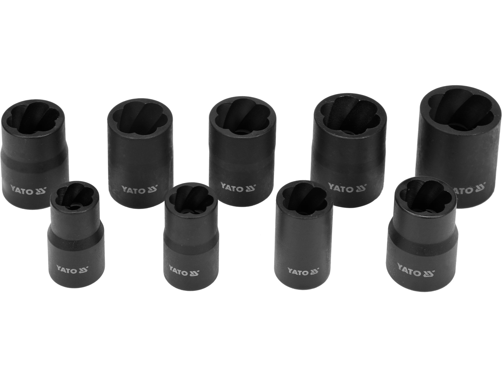 Trusă tubulare cr-v 10buc, 3/8'' Yato YT-0603 — Chei tubulare - imagine 2