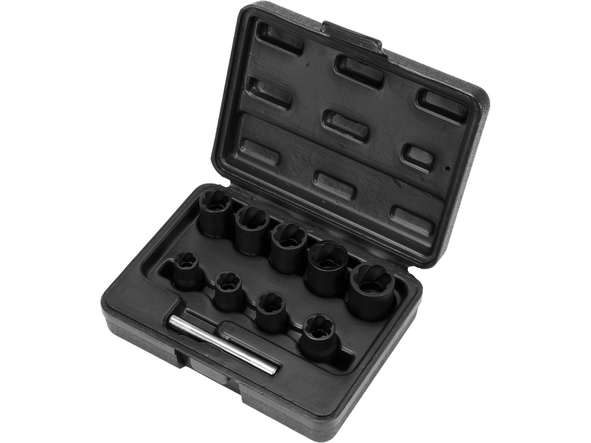 Trusă tubulare cr-v 10buc, 3/8'' Yato YT-0603 — Chei tubulare - imagine 4