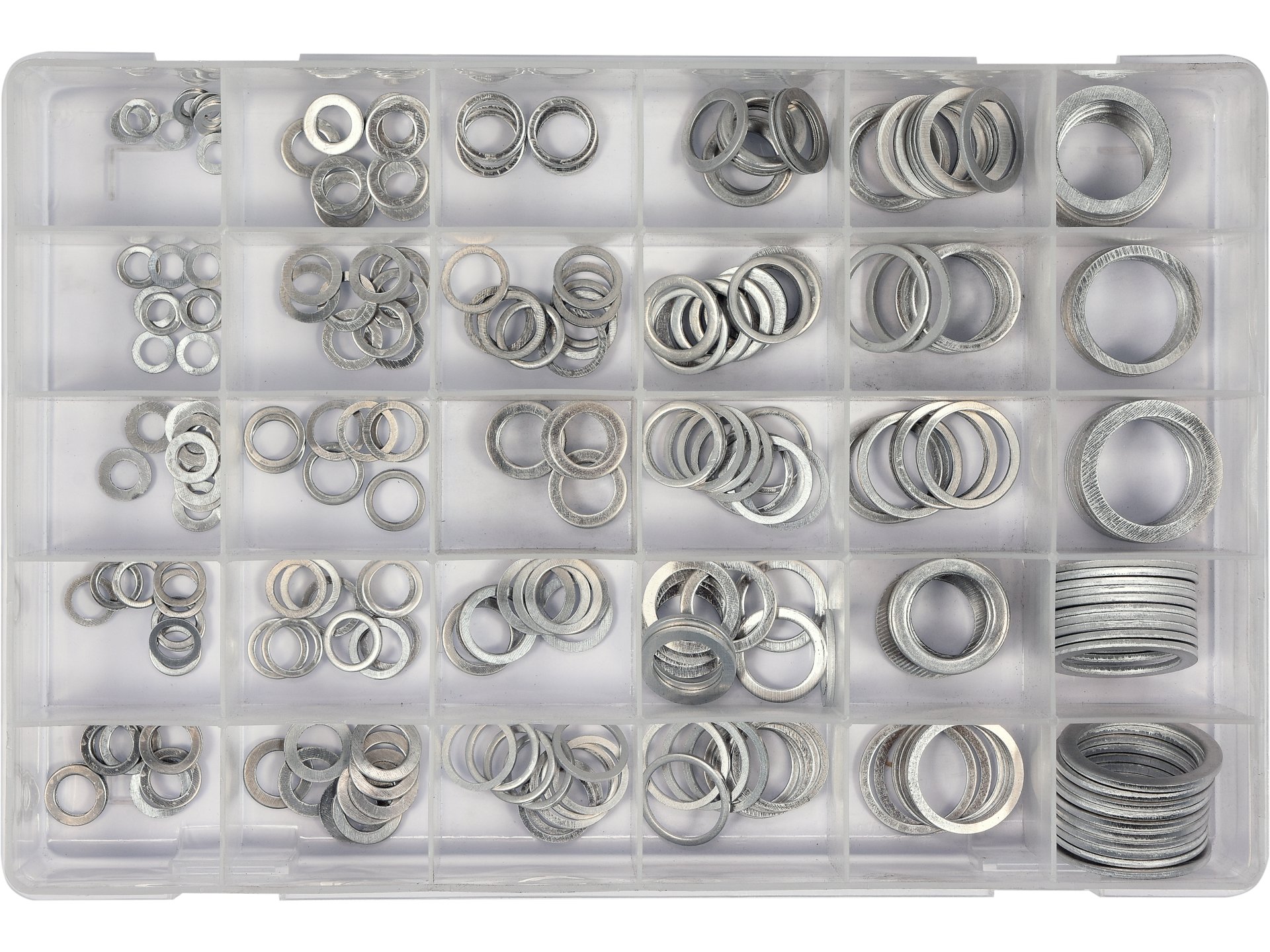 Set șaibe aluminiu, 300 buc Yato YT-06865 — SURUBURI, DIBLURI SI FIXARI