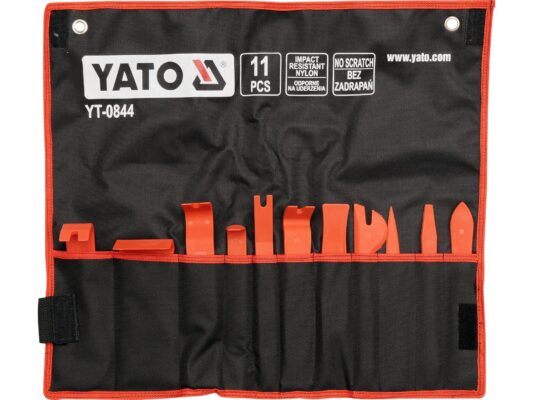 Kit demontare tapițerie auto, 11 buc Yato YT-0844 — ECHIPAMENTE AUTO