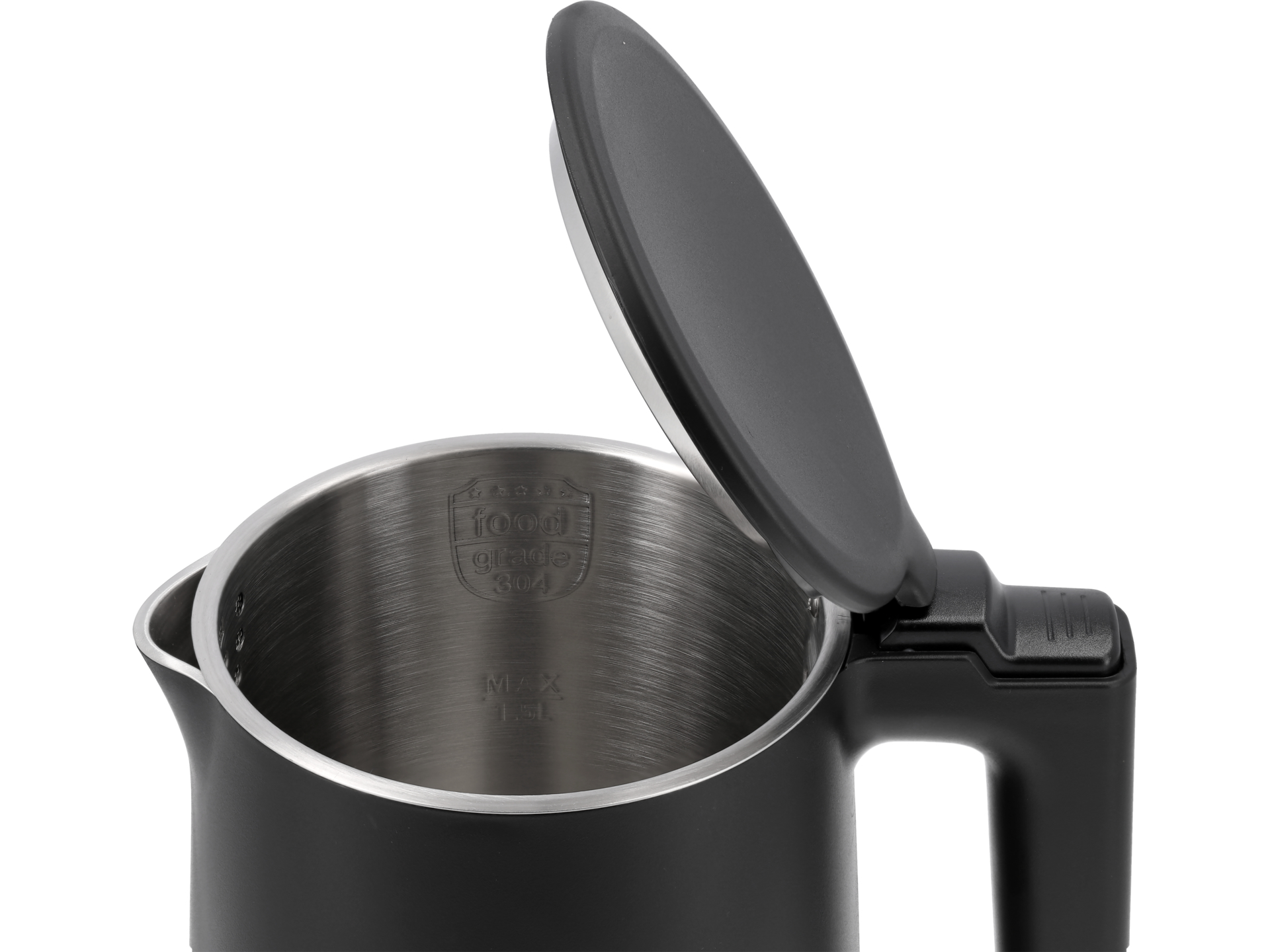 Fierbător electric 1,5l negru, cool touch Lund 68206 - imagine 4