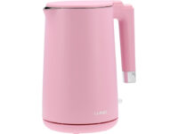 Fierbător electric 1,5l roz, cool touch Lund 68209