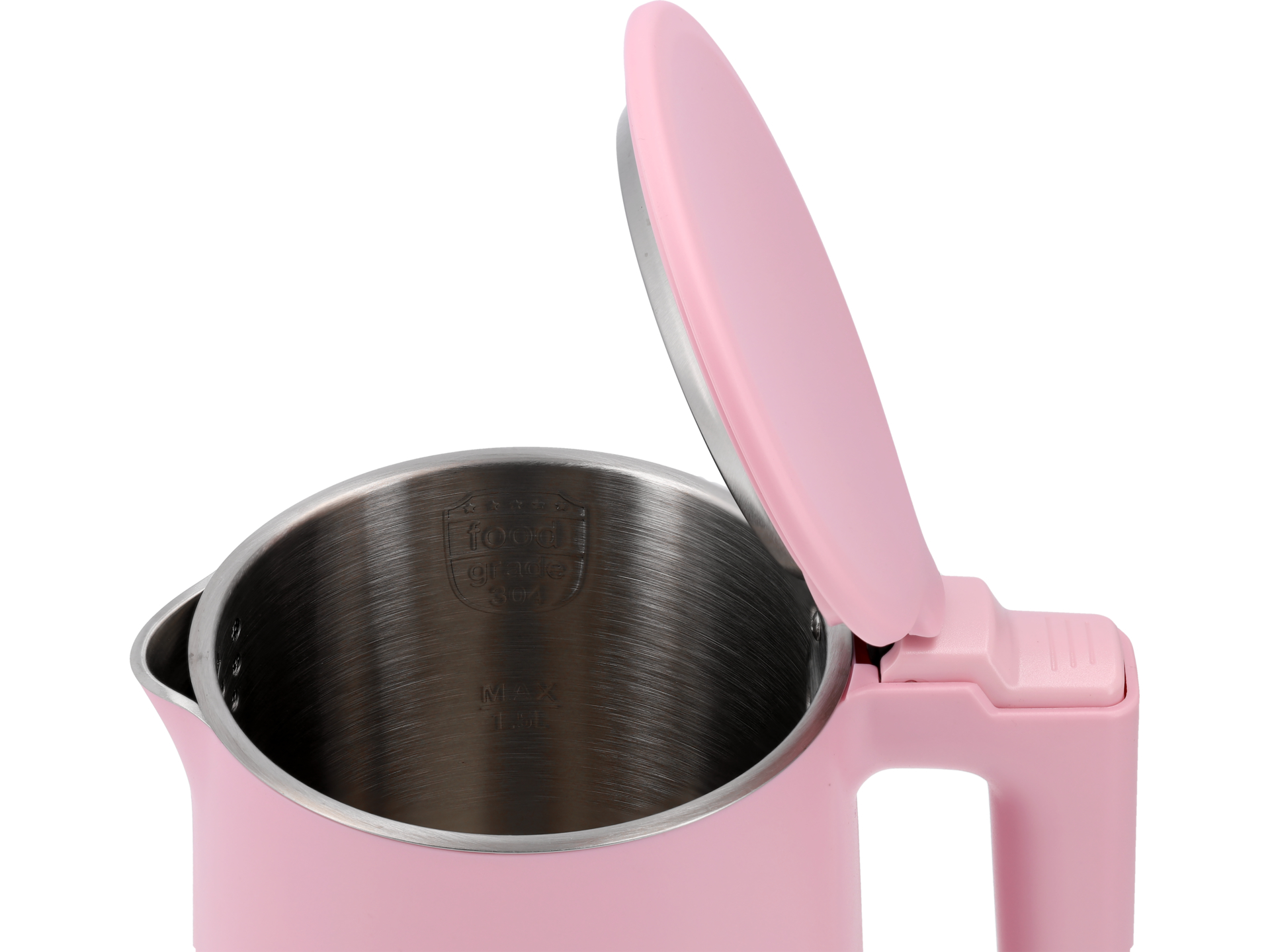Fierbător electric 1,5l roz, cool touch Lund 68209 - imagine 4