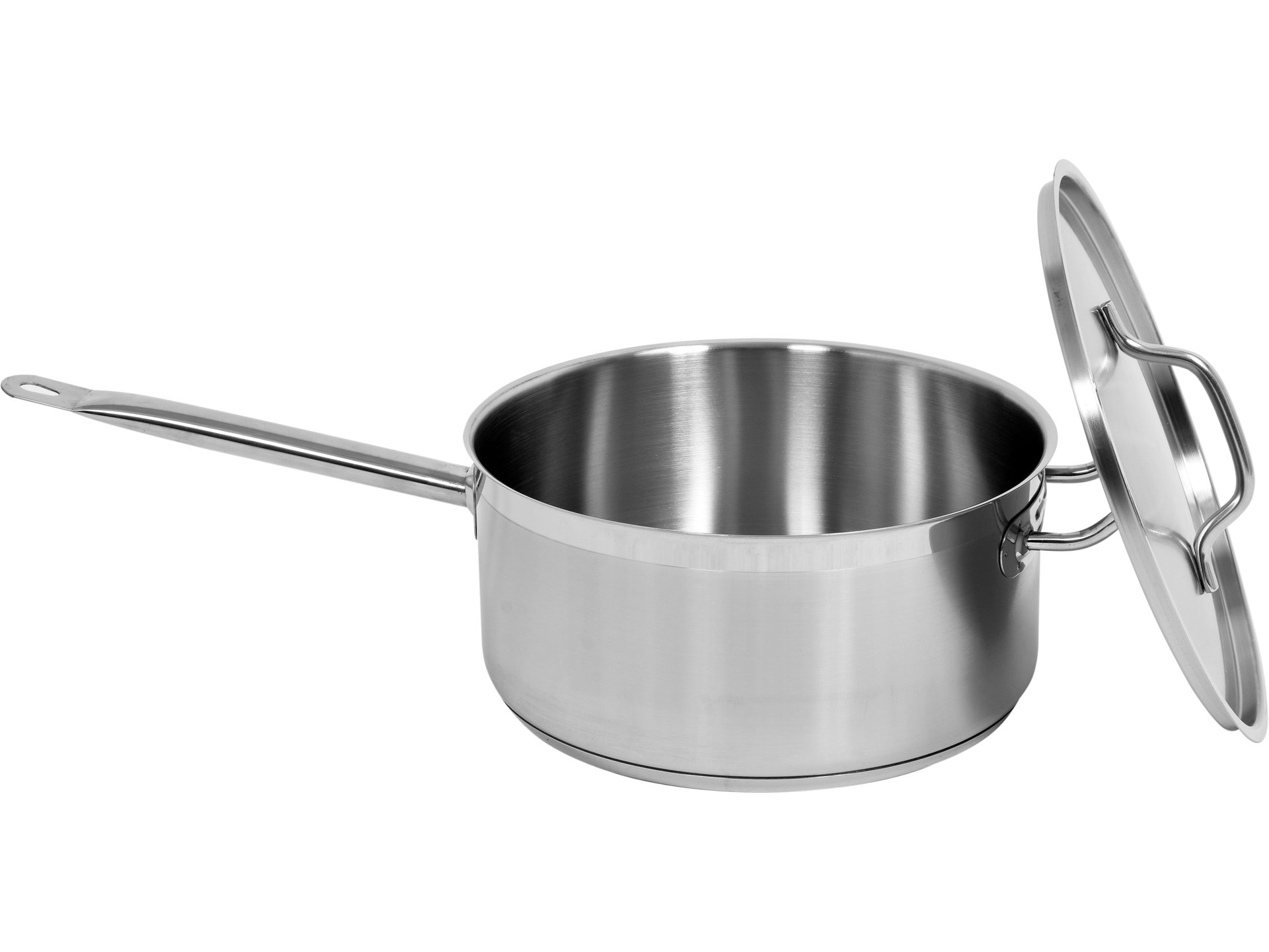 Cratiță cu mâner și capac 28x13cm, 8l Yato YG-00063 - imagine 2
