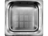 Recipient perforat gn2/3, oțel inoxidabil, 100mm, 8l Yato YG-00361 — Ustensile Bucătărie Profesională - imagine 2